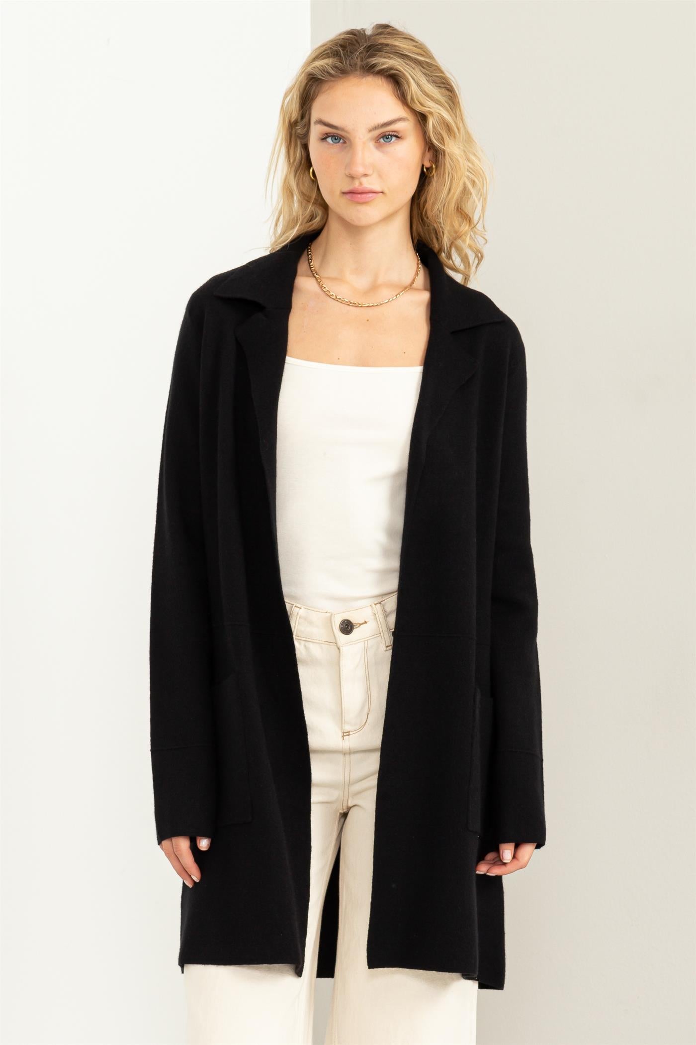 ISABELLA CARDIGAN // BLACK