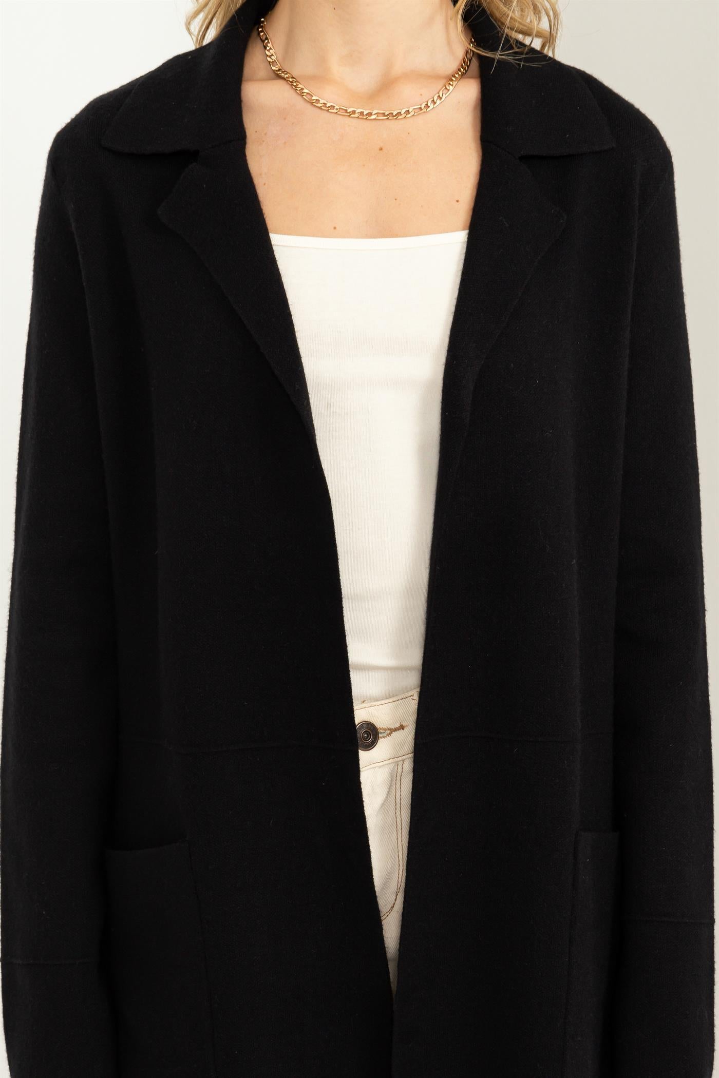 ISABELLA CARDIGAN // BLACK